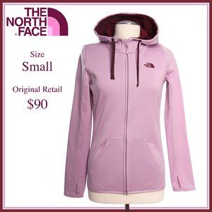 Pink The North Face Hooded Workout Jacket GUC